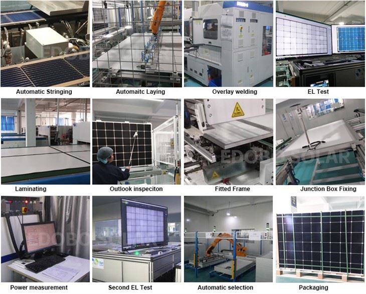 100mw 300mw Production Line Of Solar Panel