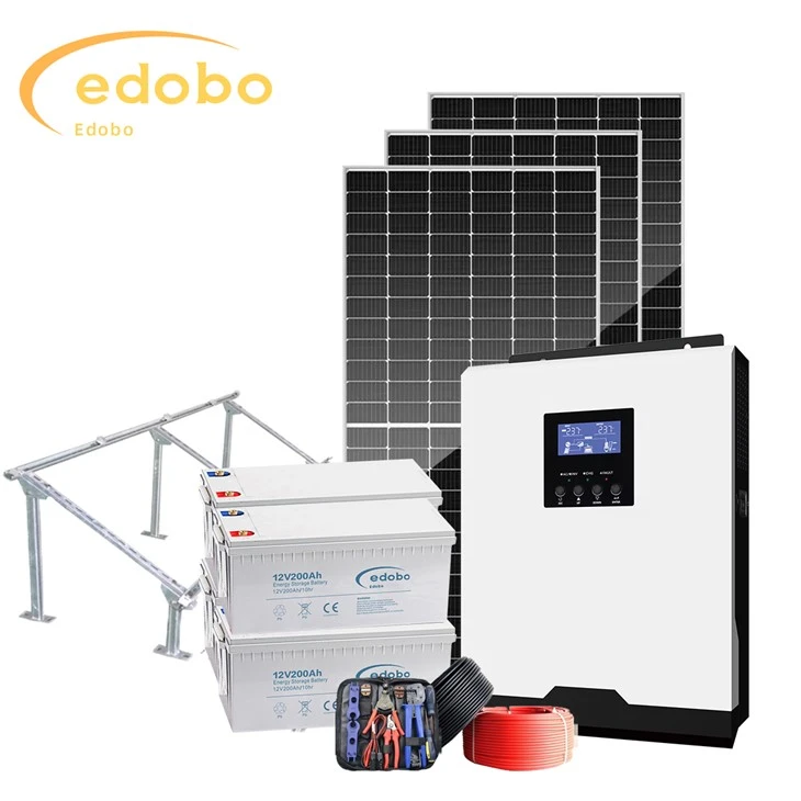 5kw saulės elektra su baterija namams