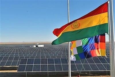 Bolivijos energetikos ministro pavaduotojas giria Kinijos atsinaujinančią paž...