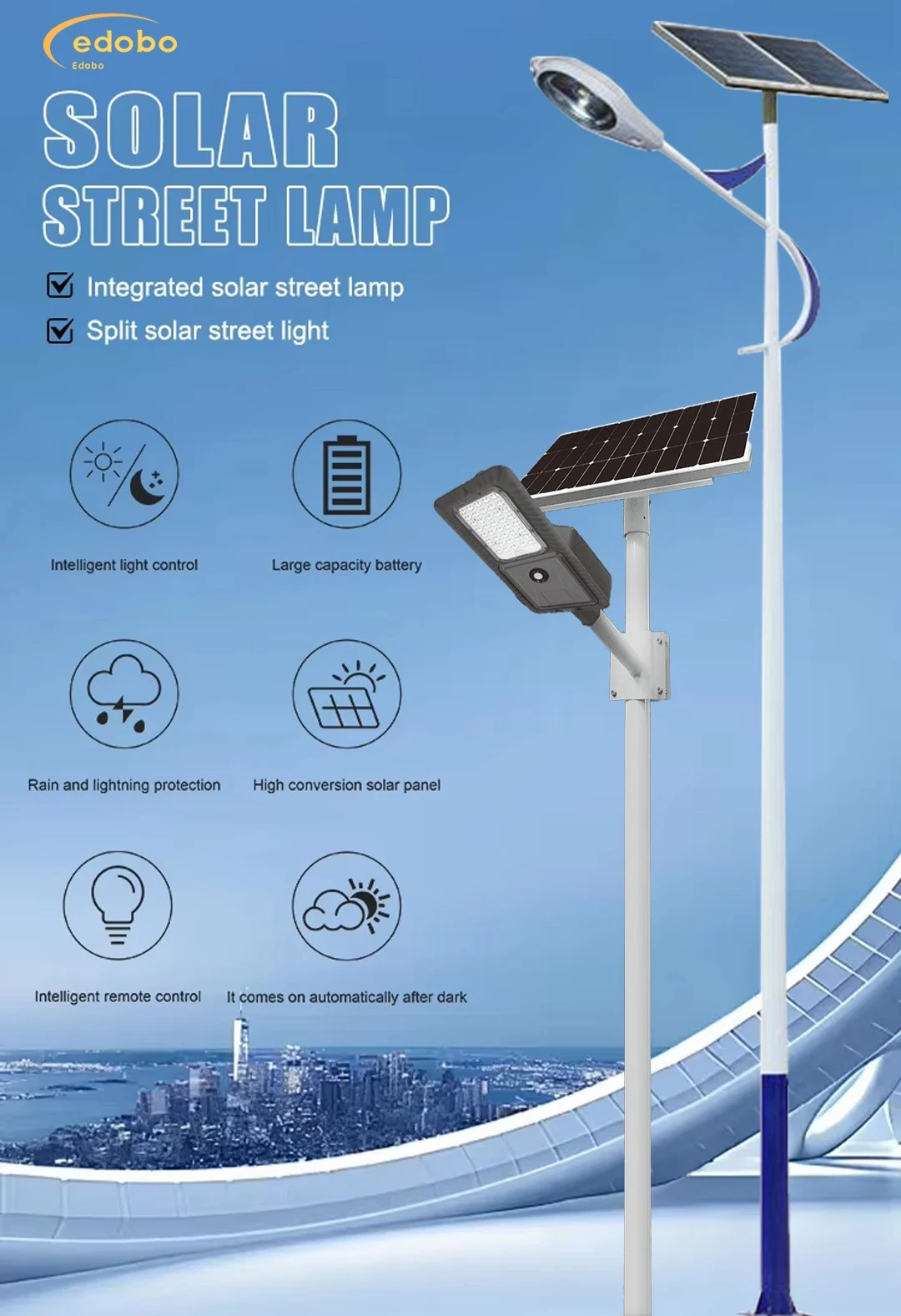 Product Description of Solar Street Light Product Description of Solar Street Light