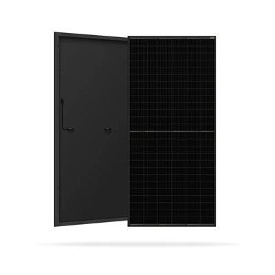 500w juodos saulės PV plokštės