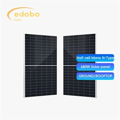 Geriausios saulės kolektorių įmonės 680 W saulės Pv modulis