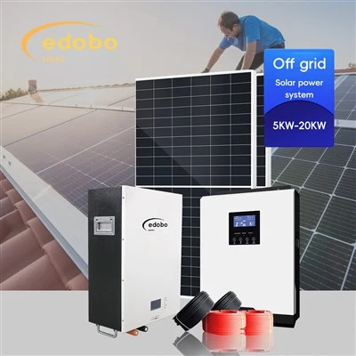 PV generatorius saulės energijos sistema su baterija